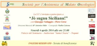 Trapani "Jò sugnu Siciliano" Palazzo del Seminario Auditorium "Santa Chiara" 04 Aprile 2014